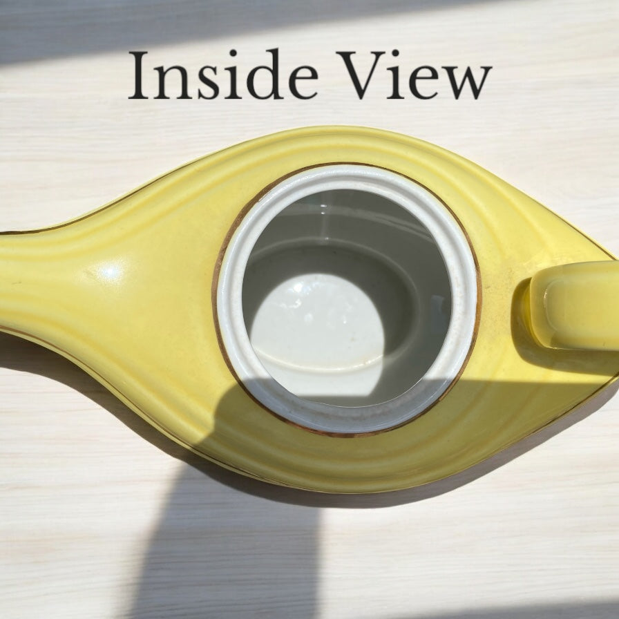 Vintage Hall Gold Trim Aladdin Teapot With Diffuser - Camden Layne