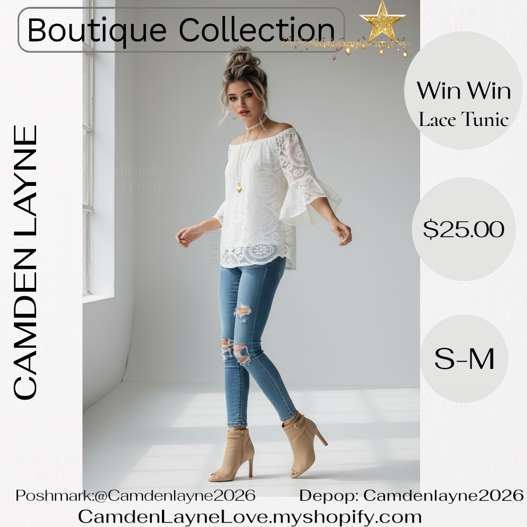 Win Win Lace Tunic