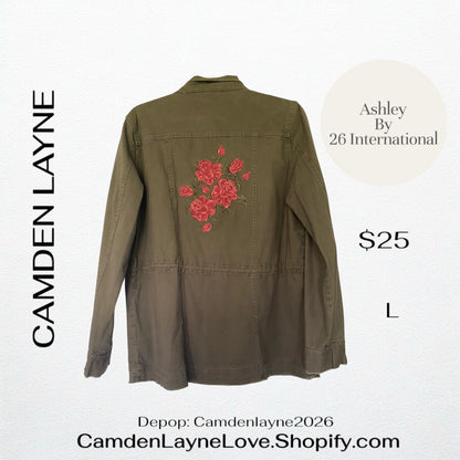 Ashley Army Green Jacket