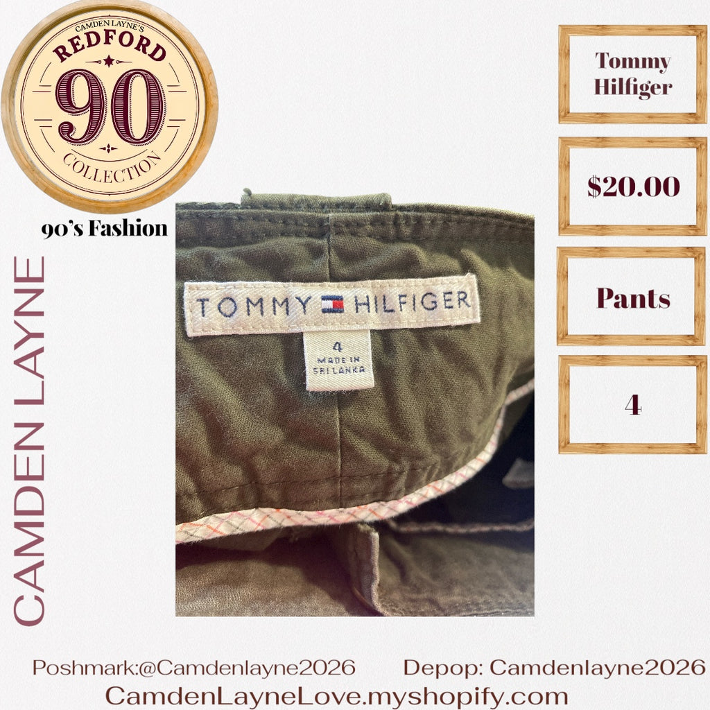 Tommy Hilfiger Olive Green Pants