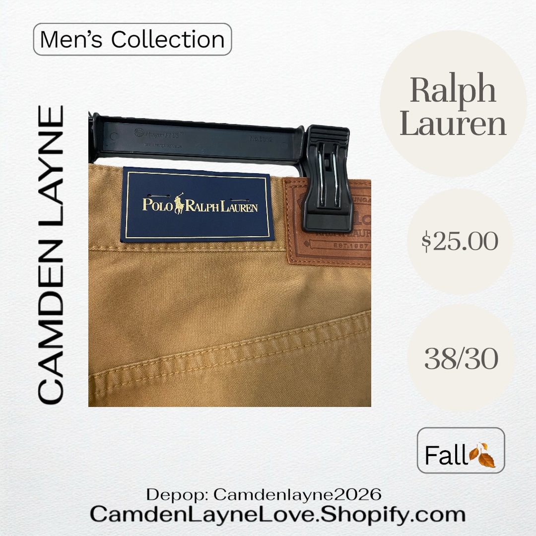 Ralph Lauren 38/30 Tan Slacks