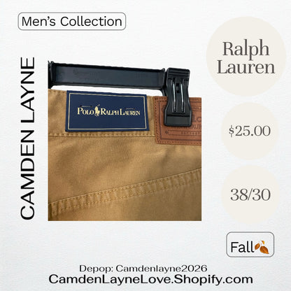 Ralph Lauren 38/30 Tan Slacks