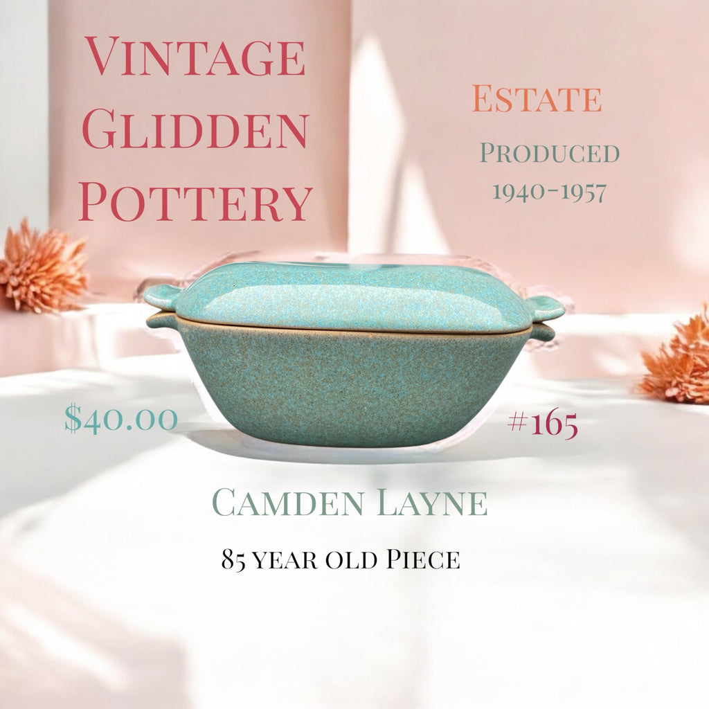 Vintage Glidden Pottery - Camden Layne