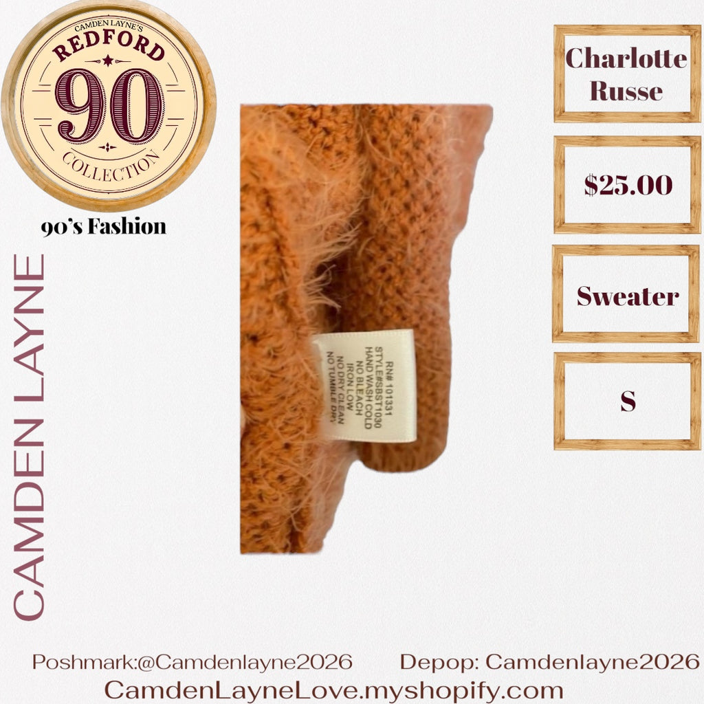 Rust Charlotte Russe Cardigan