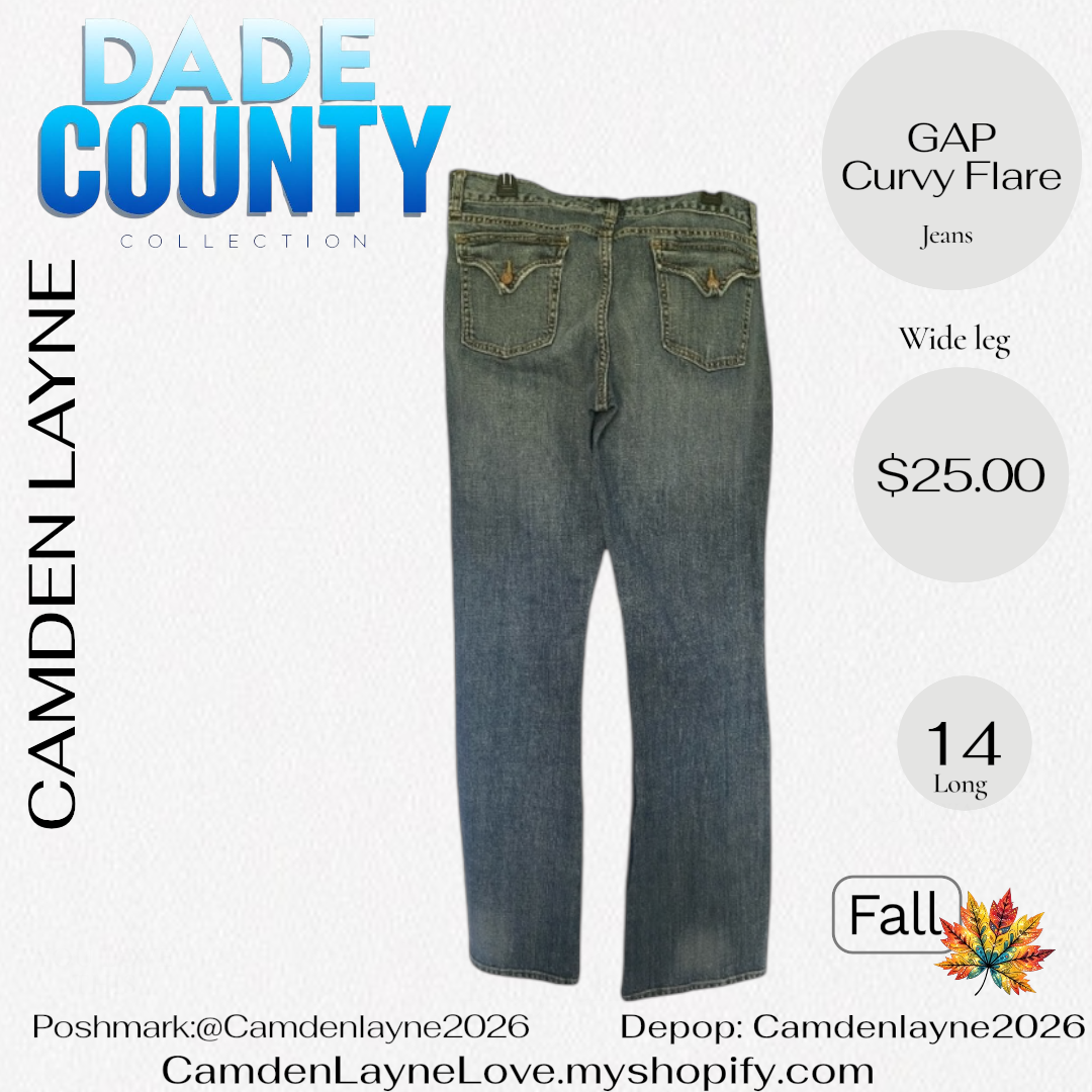 Gap Curvy Flare Jeans