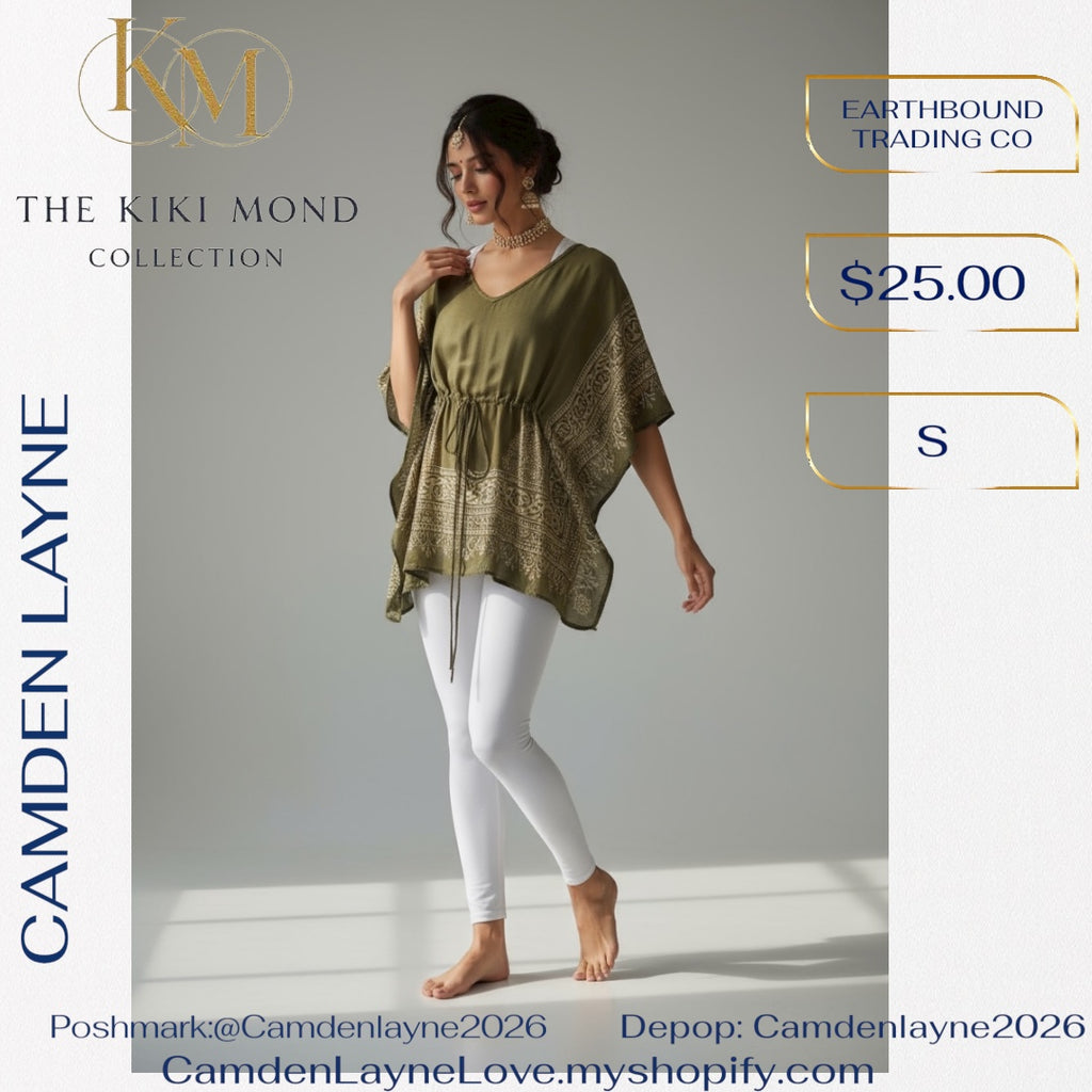 Earthbound Olive Tunic