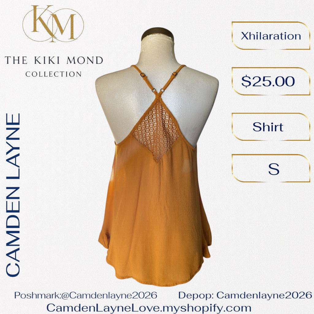 Bohemian Linen Cami Blouse