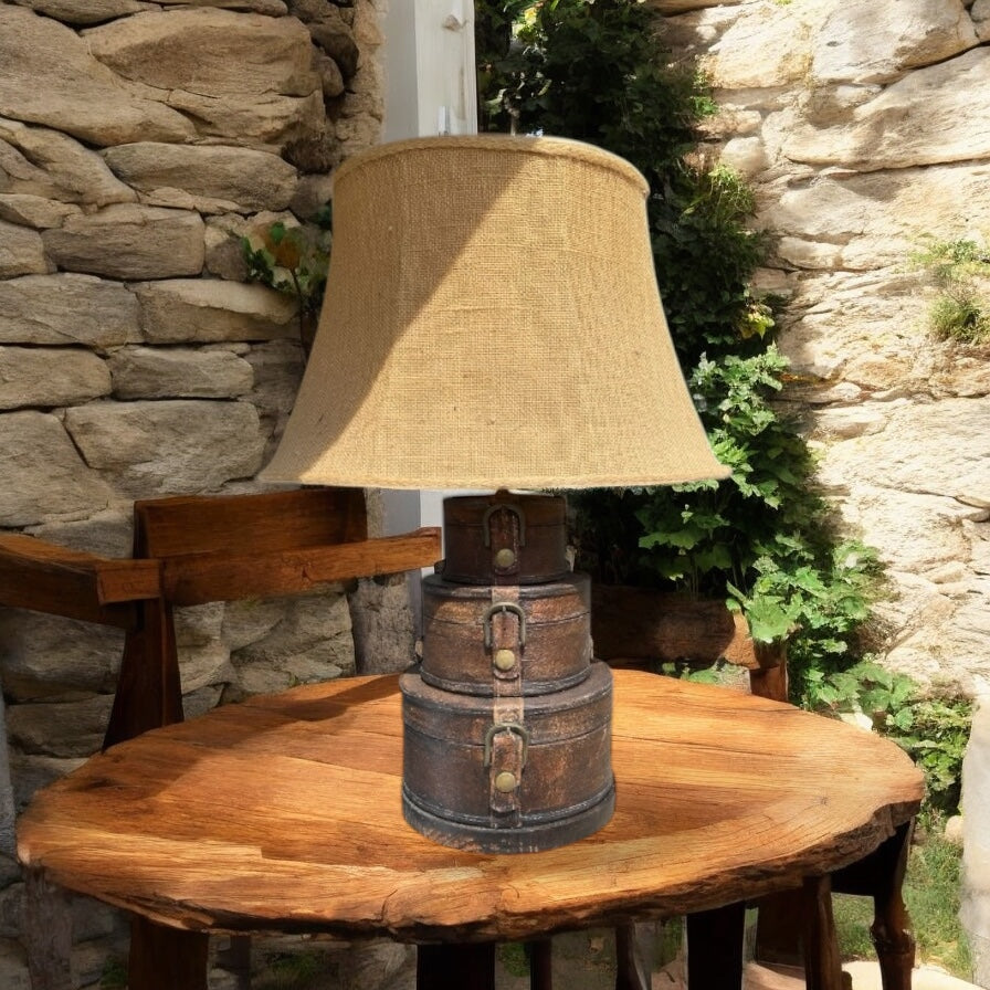 Vintage HatBox Lamp - Camden Layne