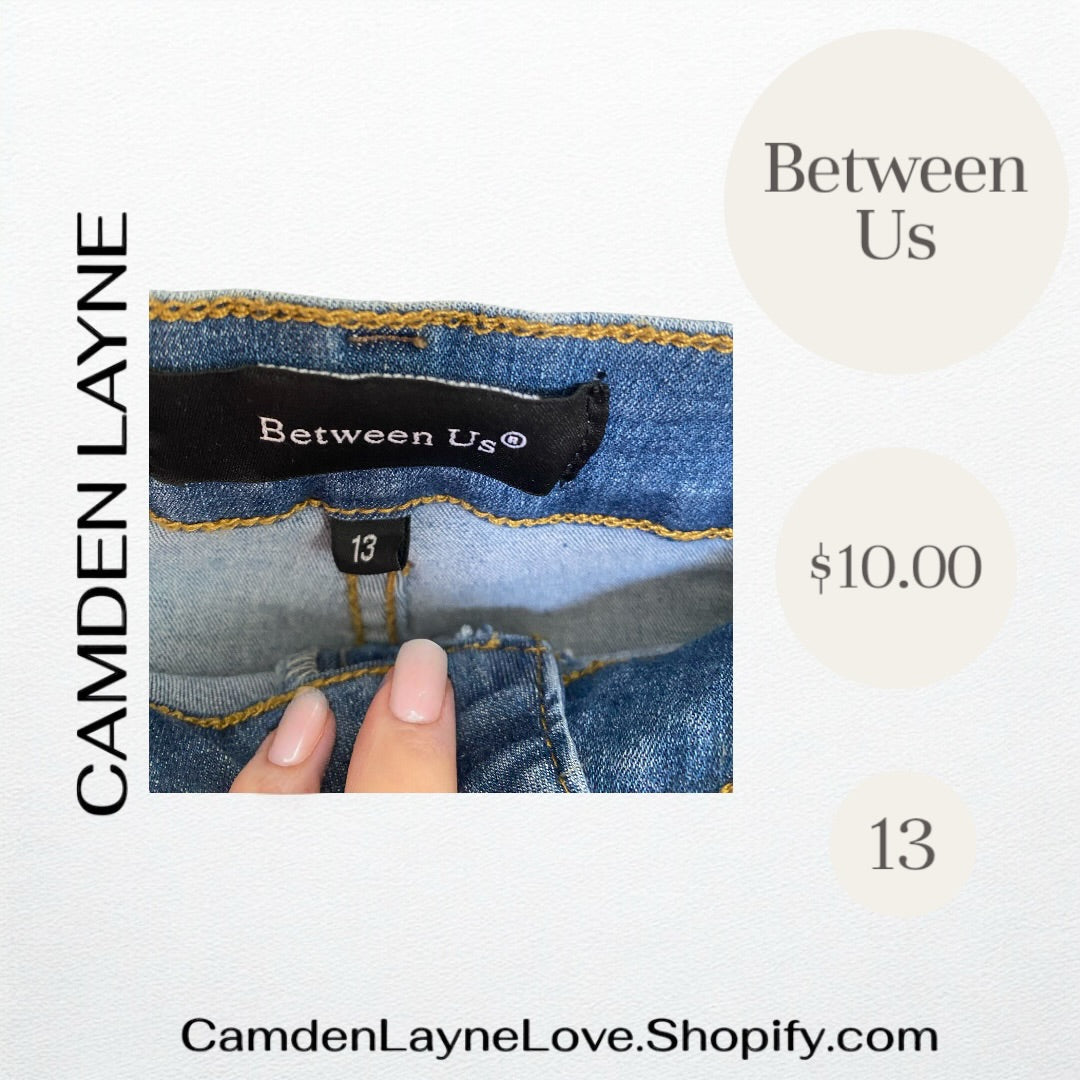 Between Us Denim Cargo Jeans
