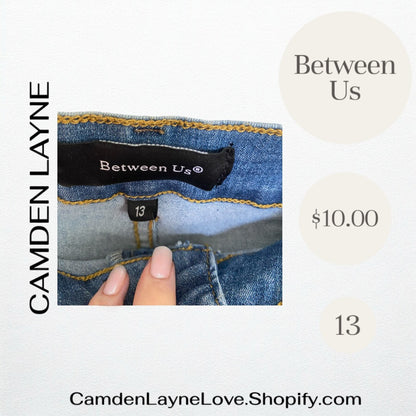 Between Us Denim Cargo Jeans