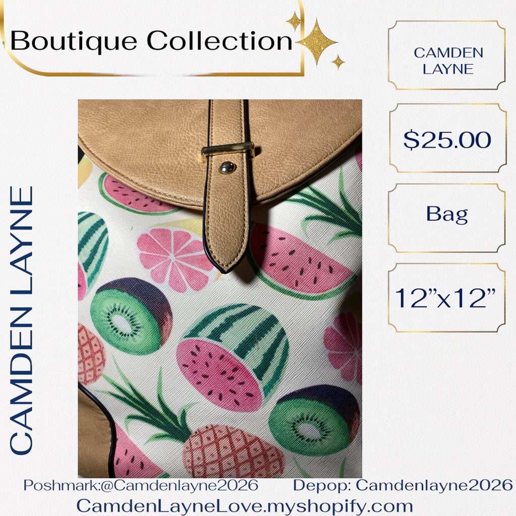 Camden Layne Juicy Fruit Back Pack