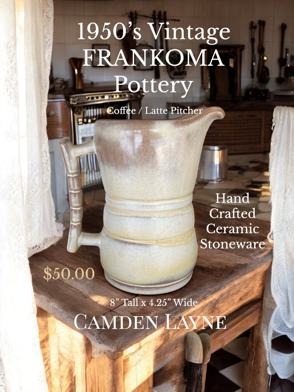 Vintage Frankoma Pottery - Camden Layne