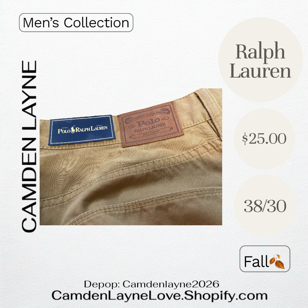 Ralph Lauren 38/30 Tan Slacks