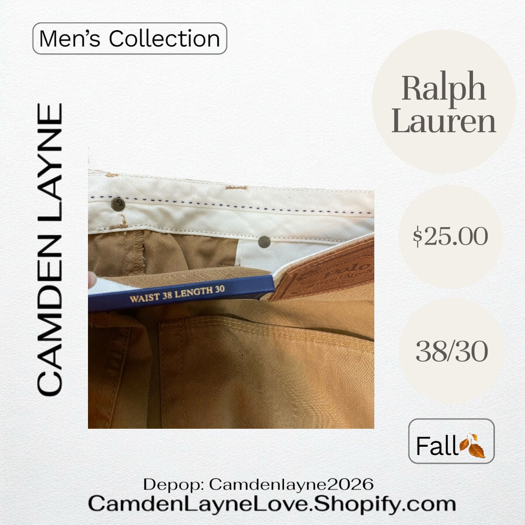 Ralph Lauren 38/30 Tan Slacks