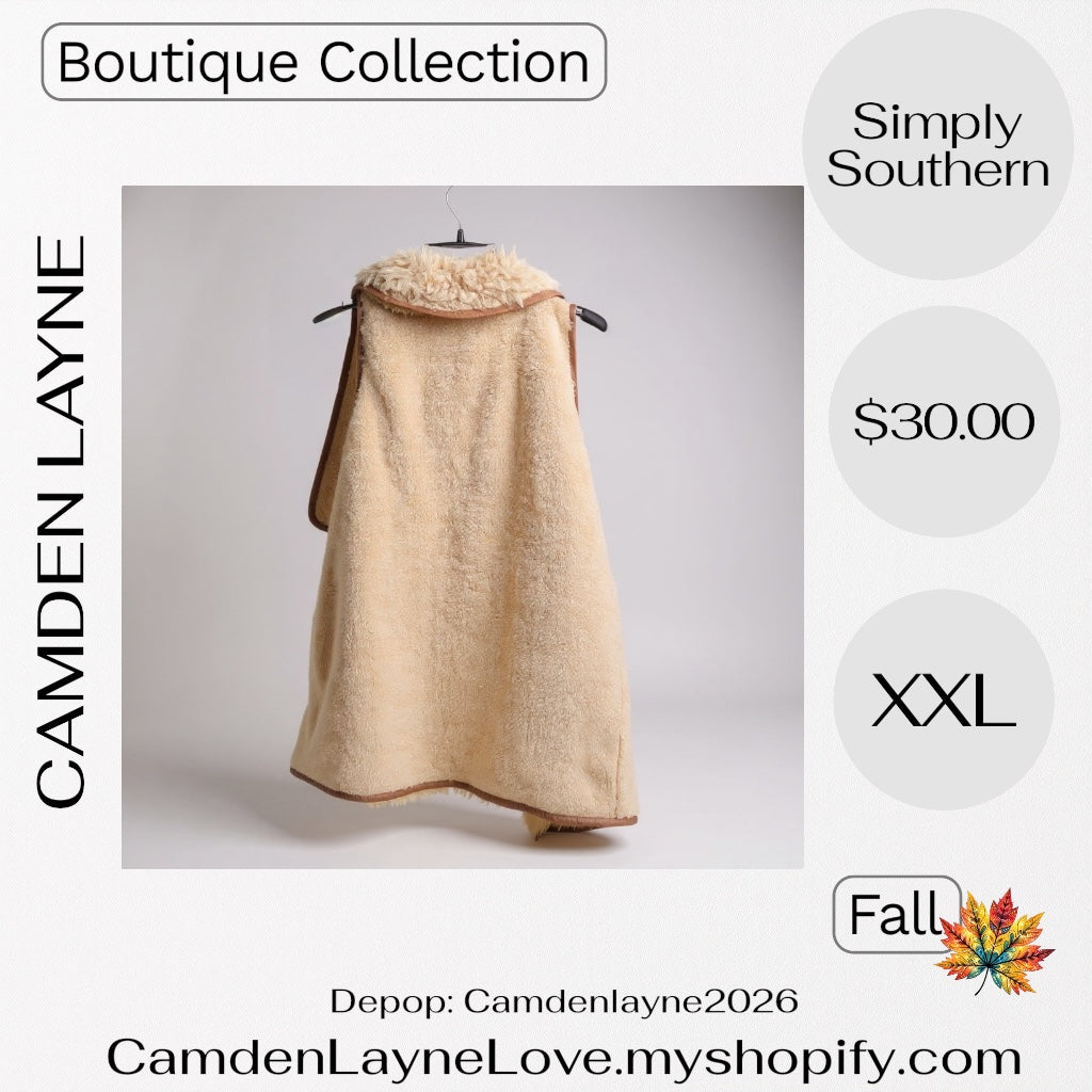 Simply Southern Sherpa Vest