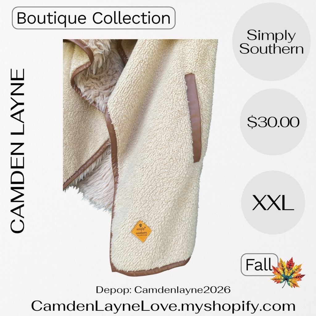 Simply Southern Sherpa Vest