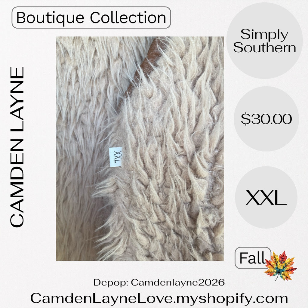 Simply Southern Sherpa Vest