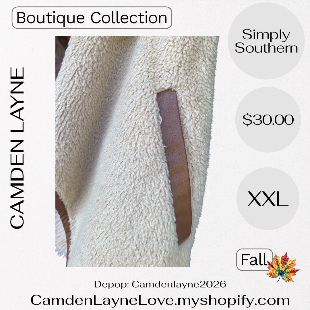 Simply Southern Sherpa Vest