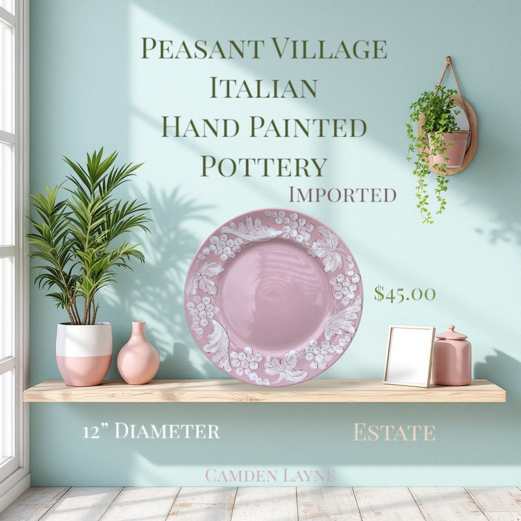Italian Hand Painted Pottery - Camden Layne