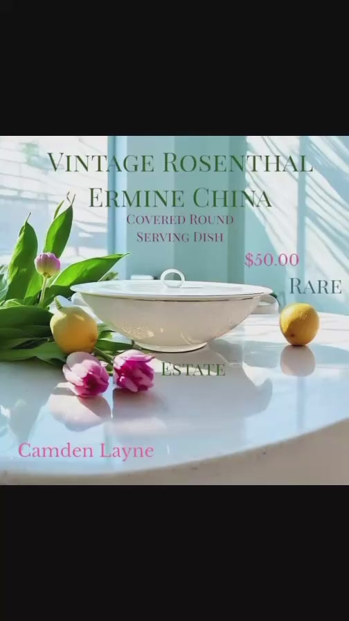 Vintage Rosenthal Ermine China