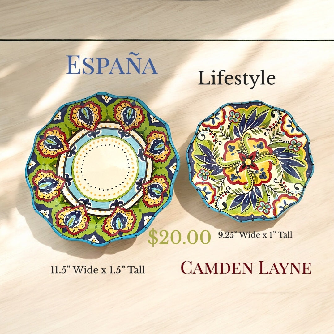 España Lifestyle Ceramic Plate