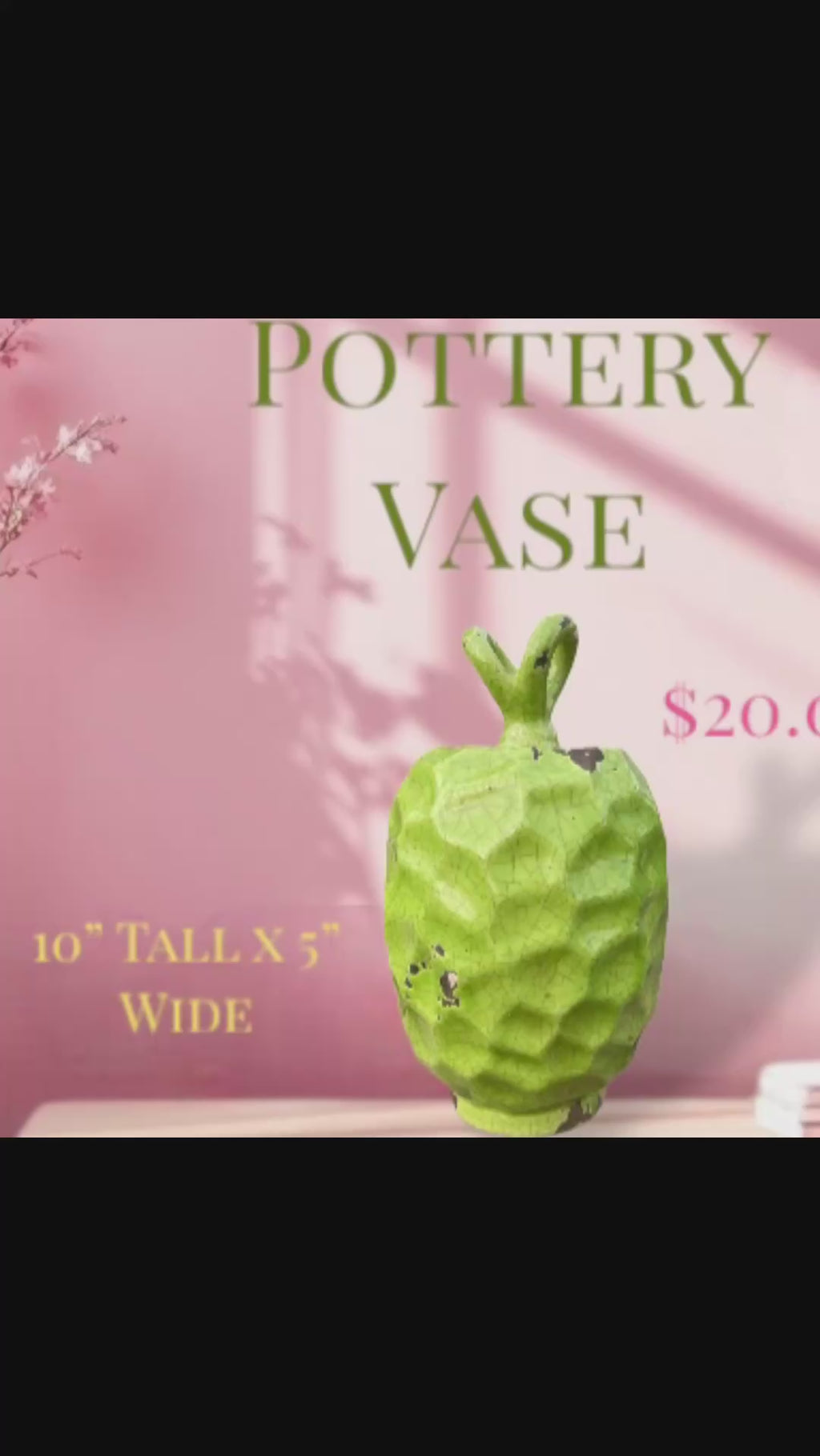 Handmade Pottery Vase