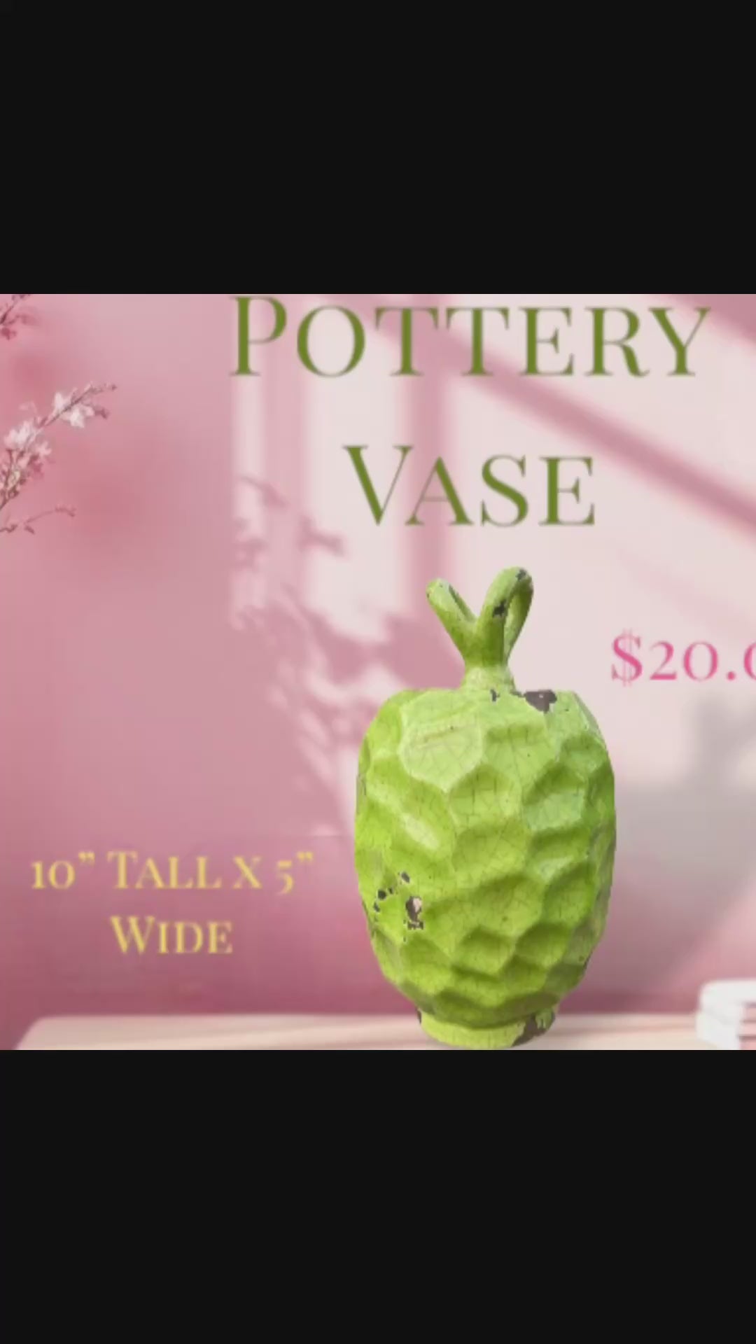 Handmade Pottery Vase