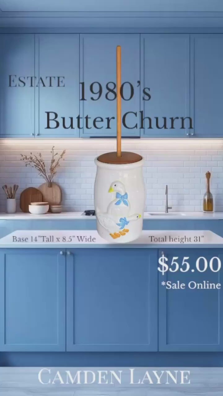 1980’s Butter Churn