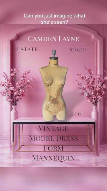 Vintage Model Dress Form