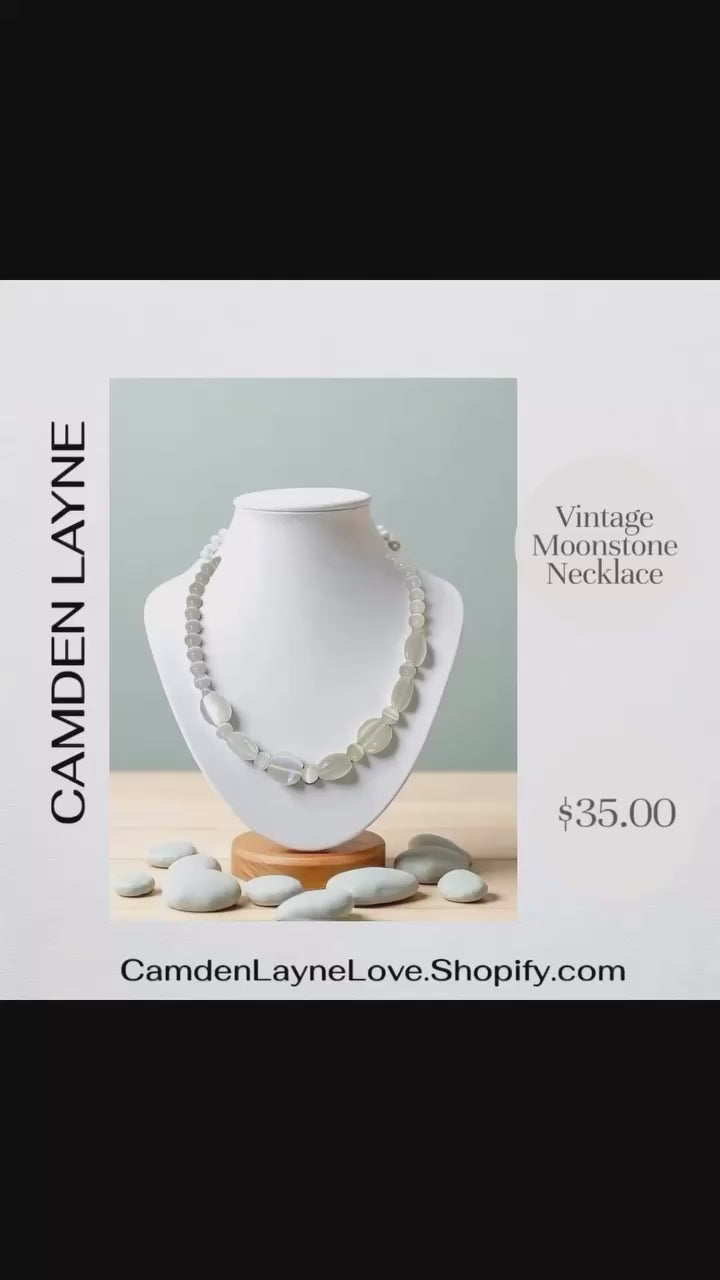Vintage Moonstone Necklace
