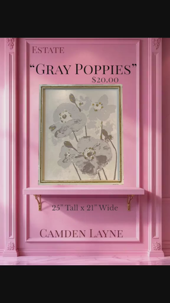 “Gray Poppies”